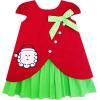 Sunny Fashion Girls Outfit Set Santa Embroidered Pants $ Size 2-6
