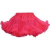 Sunny Fashion Girls Skirt Black Classic Tulle Multi-Layers Dancing Tutu Kids