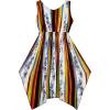 Sunny Fashion Girls Dress Striped Hanky Hem Party Holiday Summer Size 7-14