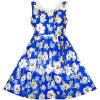 Sunny Fashion Girls Hi-Lo Dress Checkered Tulle Pearl Princess Pageant Size 7-14