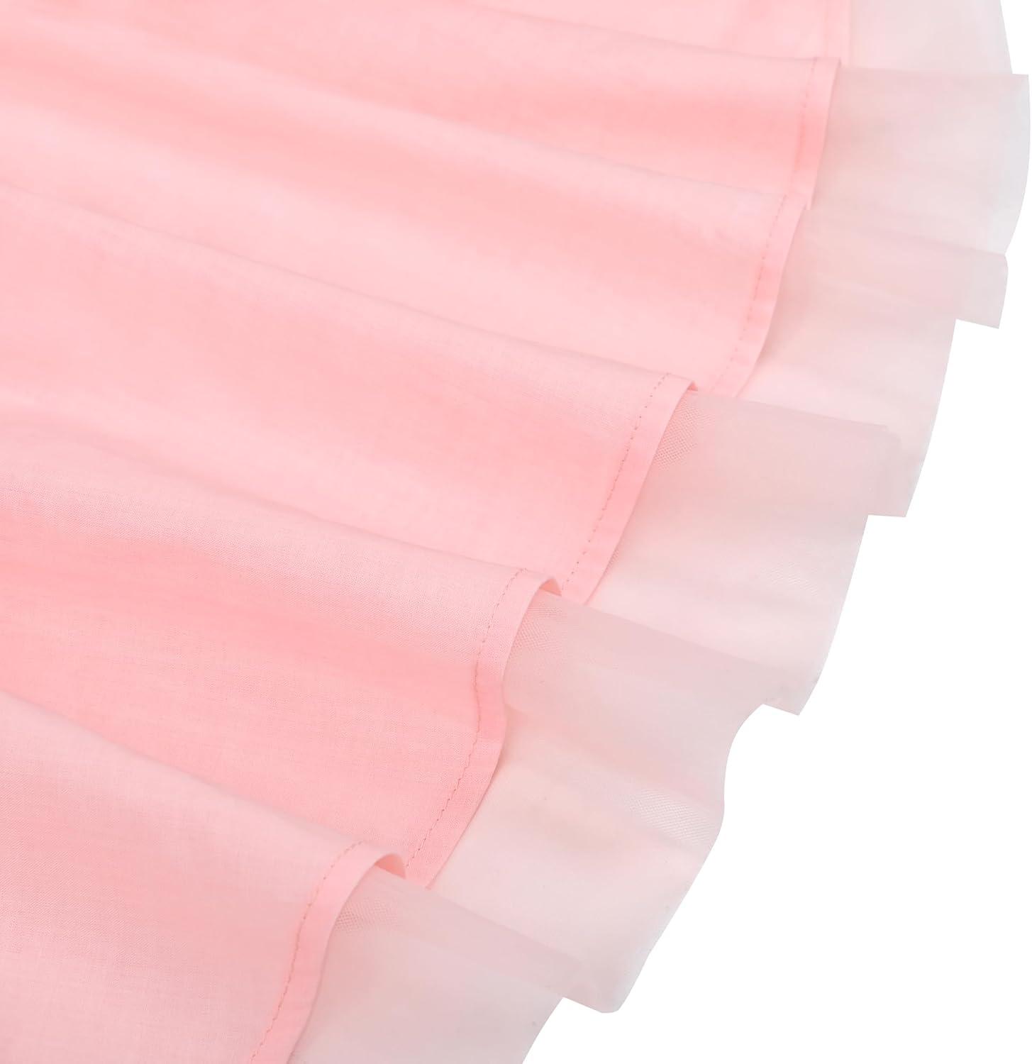 imageSunny Fashion Flower Girls Dress Purple Tiered Skirt Bridesmaid WeddingPink Sequin