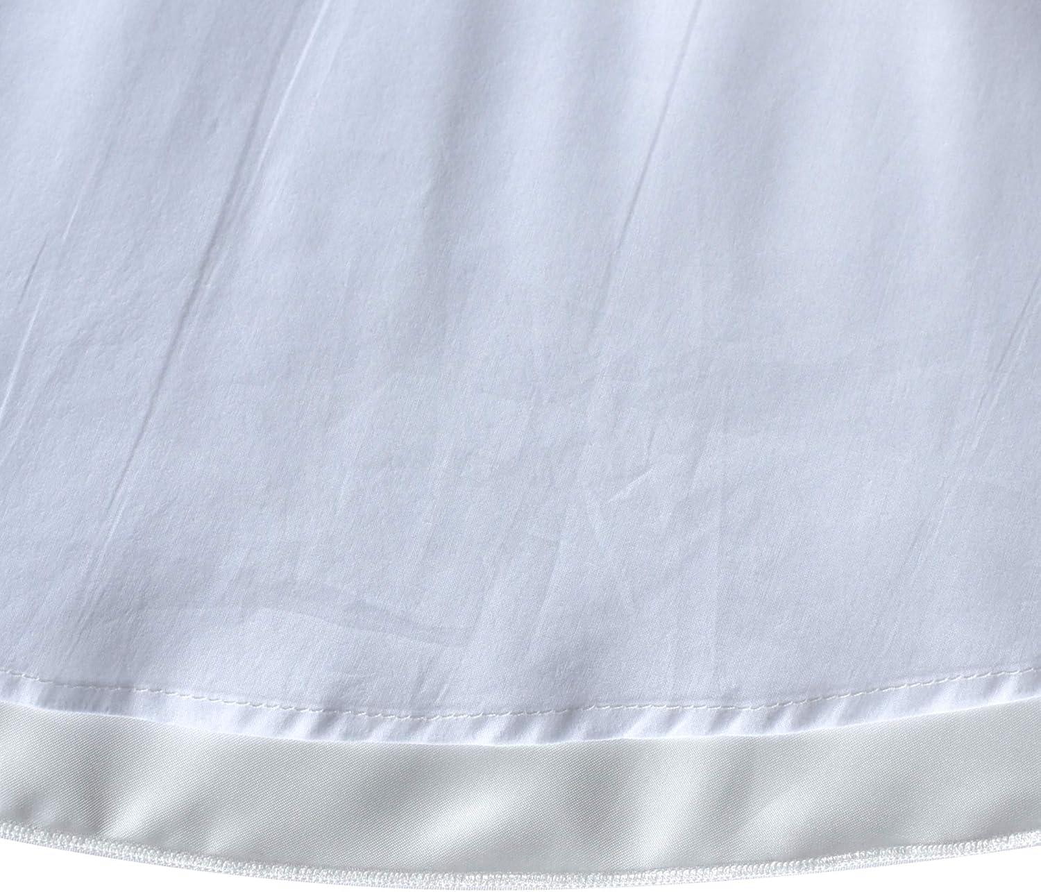 imageSunny Fashion Flower Girls Dress White and Black Pageant Party