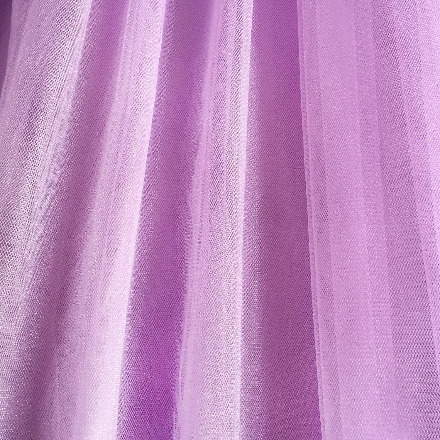 imageSunny Fashion Girls Dress Lace Sequin VNeckline Pageant Wedding Size 414