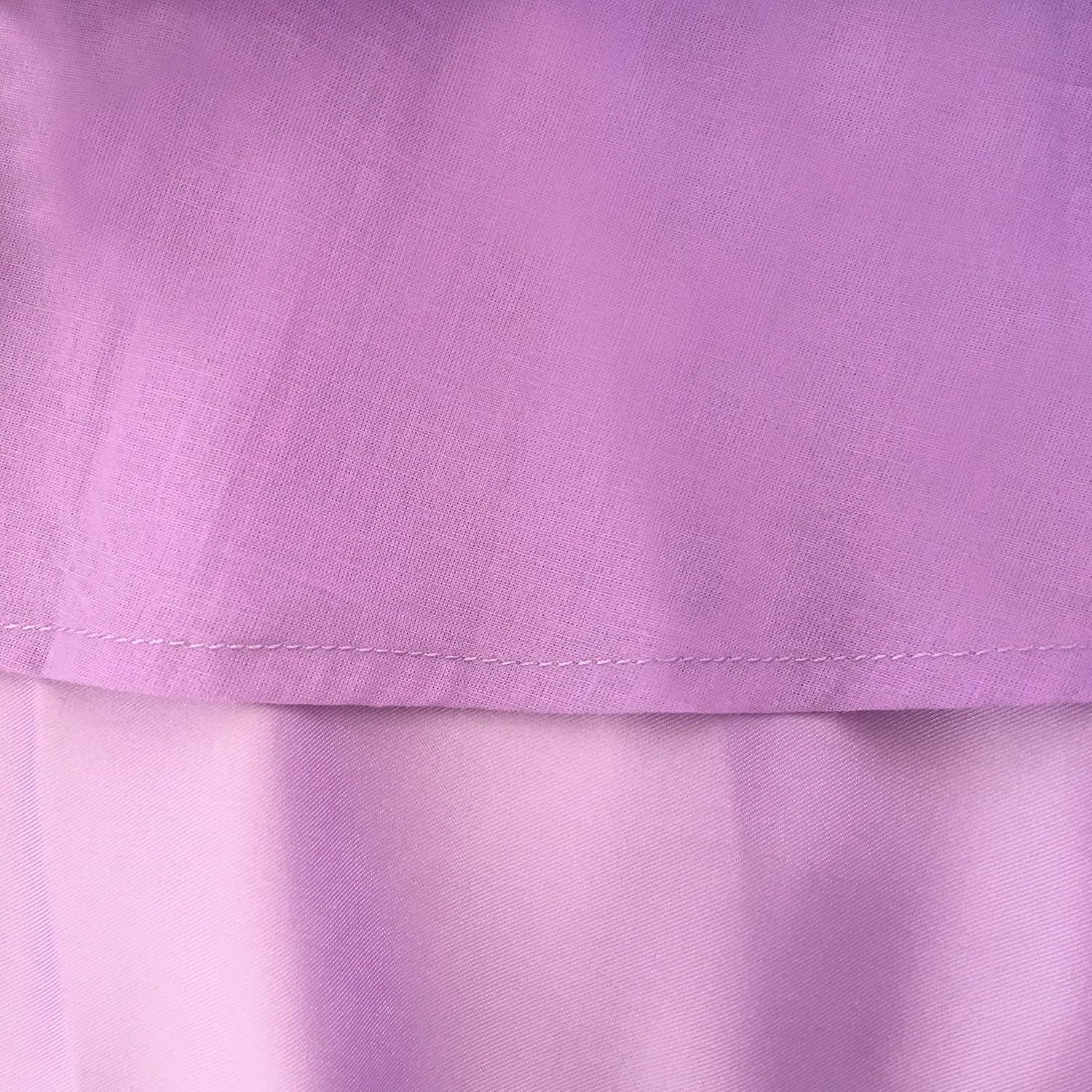 imageSunny Fashion Girls Dress Lace Sequin VNeckline Pageant Wedding Size 414