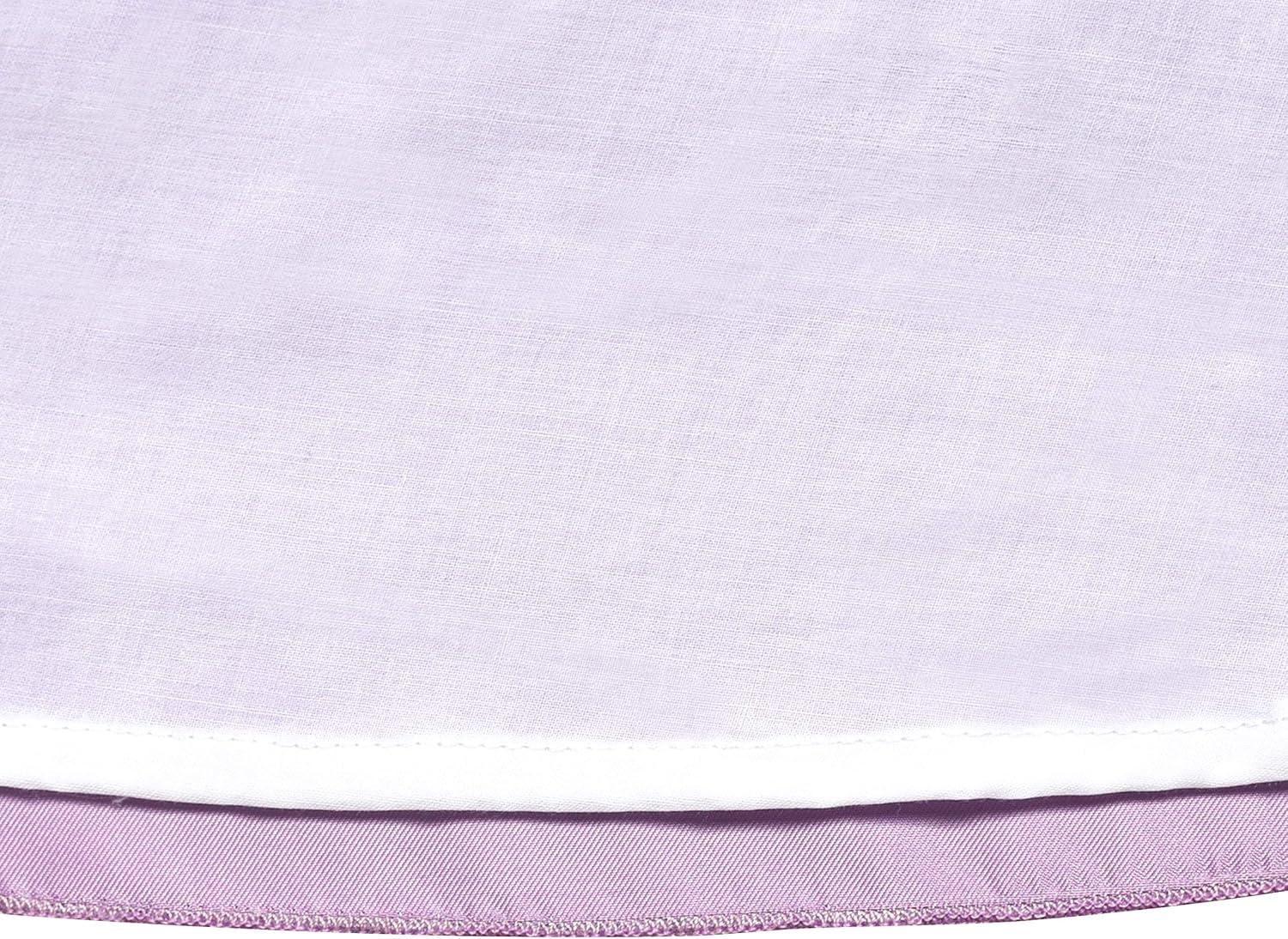 imageSunny Fashion Girls Dress Purple Peacock Illusion Shoulder Bell Sleeve Size 612