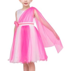 Sunny Fashion Girls Dress Elegant Wedding Gown Bridesmaid Tulle Flower