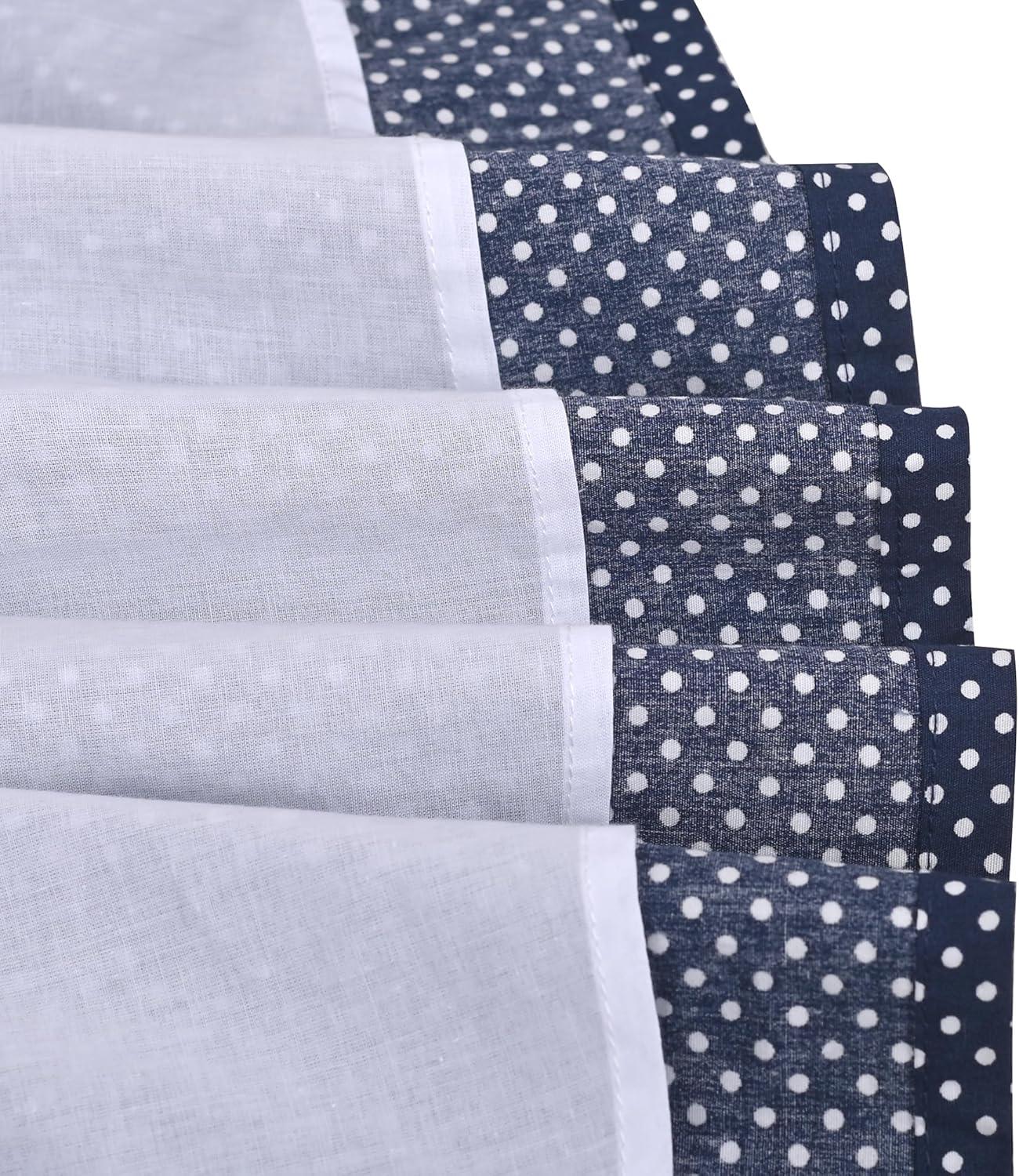 imageSunny Fashion Girls Dress Red Polka Dot Pocket Floral Summer Casual CottonBlue Tulip