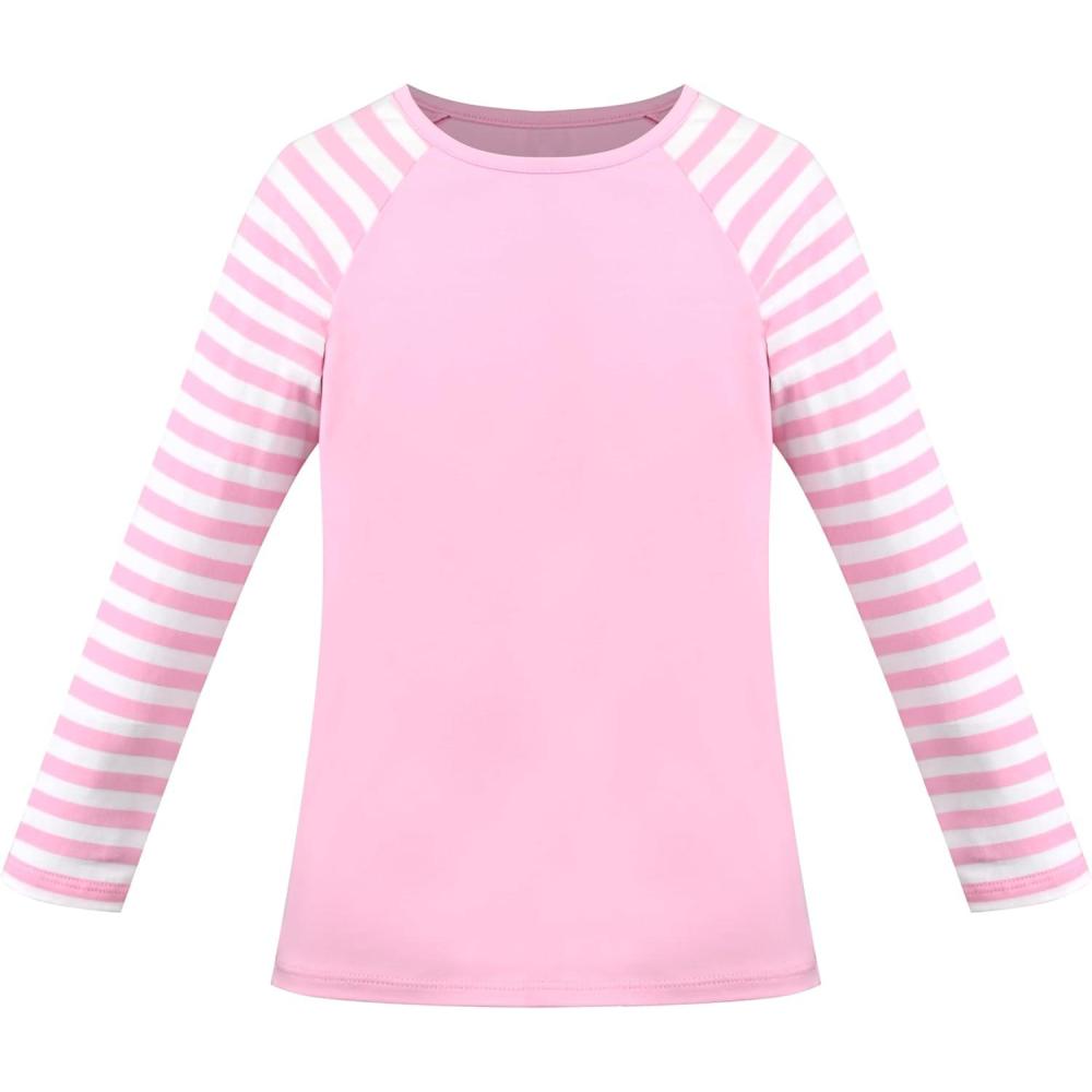 imageSunny Fashion Girls Top Shirt Long Sleeve Pullover Love Heart Valentine LoosePink