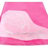 Sunny Fashion Girls Casual Dress Cotton Long Sleeve Kite Cloud Embroidered(Pink Bunny)