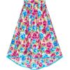 Sunny Fashion Girls Dress Flower Cotton Casual Summer Beach Holiday Size 6-12(Multi-color)