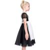 Sunny Fashion Girls German Dirndl Dress Costumes for Bavarian Oktoberfest Vintage Pink(Black)