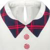 Sunny Fashion Girls Dress School White Collar Long Sleeve Striped Size 4-12(Multi-color)