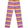 Sunny Fashion Girls Outfit Set 2 Piece Cotton Heart Casual Dresss Top Pants(Rainbow Cloud)