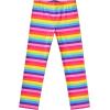Sunny Fashion Girls Outfit Set 2 Piece Cotton Heart Casual Dresss Top Pants(Rainbow Heart)