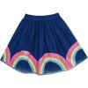 Girls Skirt Colorful Rainbow Sequins Sparkling Tutu Dancing Size 4-5
